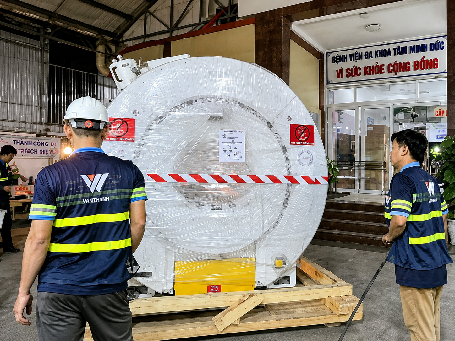 Máy MRI 3.0 Tesla GE Hoa Kỳ chính thức có mặt tại Bệnh viện đa khoa Tâm Minh Đức